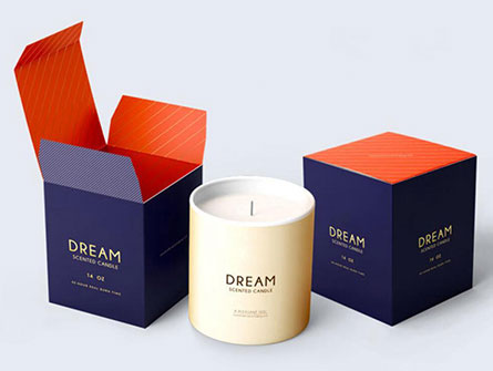 Candle Packaging Luxury Boxes With Logo